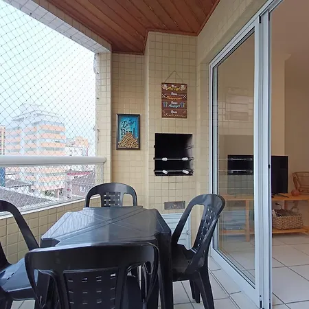 Ape Com Churrasqueira Guilhermina Praia Grande  Exterior photo